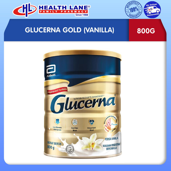 GLUCERNA GOLD VANILA (850G)